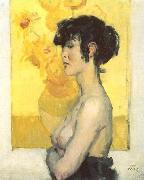 Isaac Israels Woman before oil painting reproduction